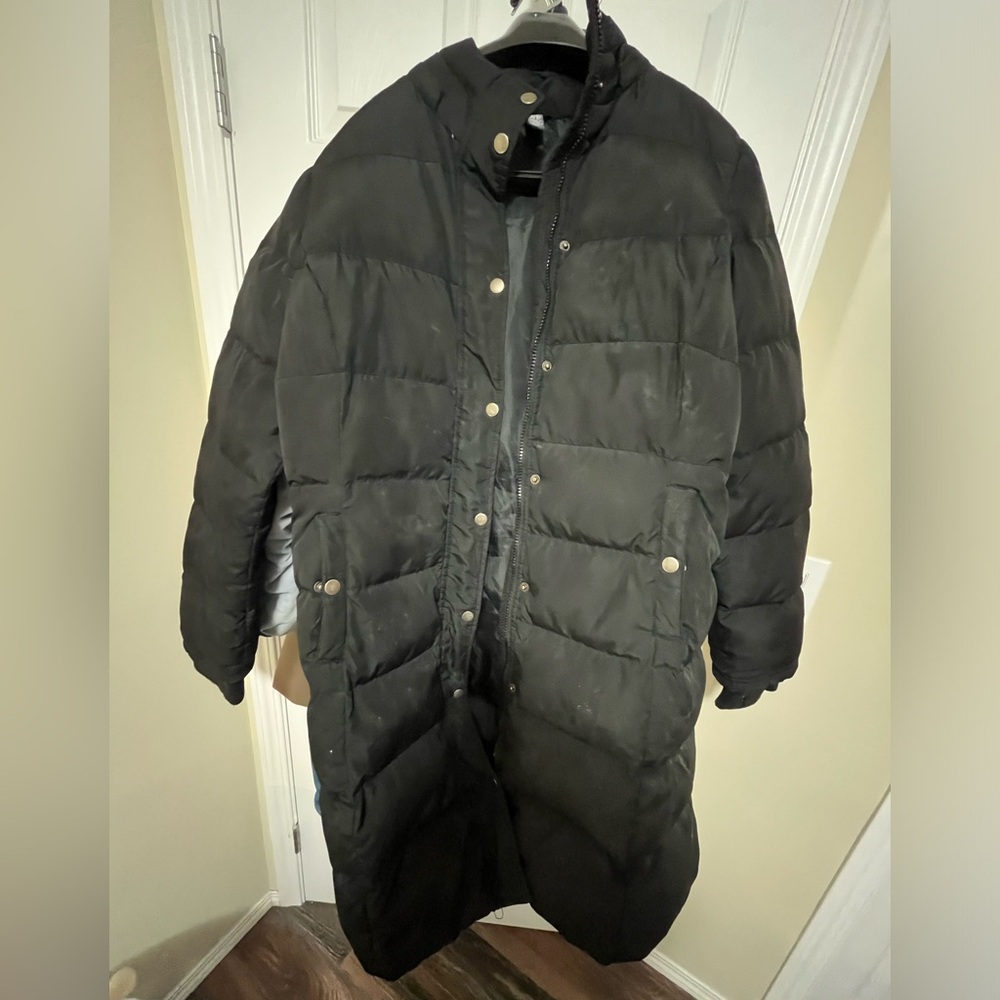 long puffer jacket